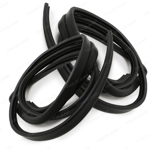 For Toyota RN10 RN15 Pick UP Truck 1968 72 Pair Door Rubber Seal Weatherstrip - Foto 5 di 10