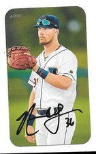 2019 Heritage Minor League NATHANIEL LOWE 1970 Super Boxloader -DURHAM BULLS-