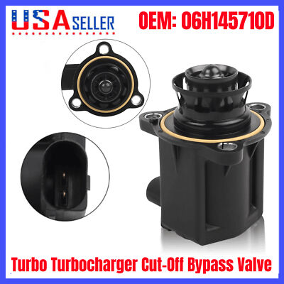 #ad Turbocharger Diverter Valve Turbo Cutoff Valve Bypass Valve 06H145710D for Audi $18.89