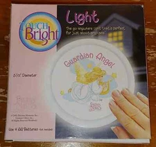 Vintage 2001 Guardian Angel Light Precious Moments 5 1/2" Diameter New in Box