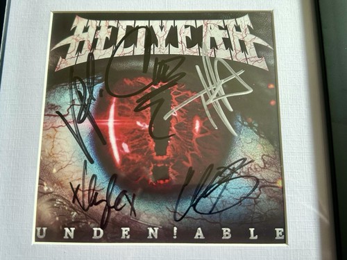 Hellyeah SIGNED CD Vinnie Paul FRAMED AUTOGRAPHED Chad Grey Pantera Mudvayne NEW - Picture 2 of 5