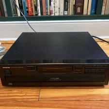 Tested Onkyo DX-C220 CD Player 6 Disc Carousel Changer No Remote