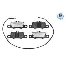 Satz Bremsbeläge 23806373 Bremsklötze hinten für Porsche 911 991 992 Cayenne