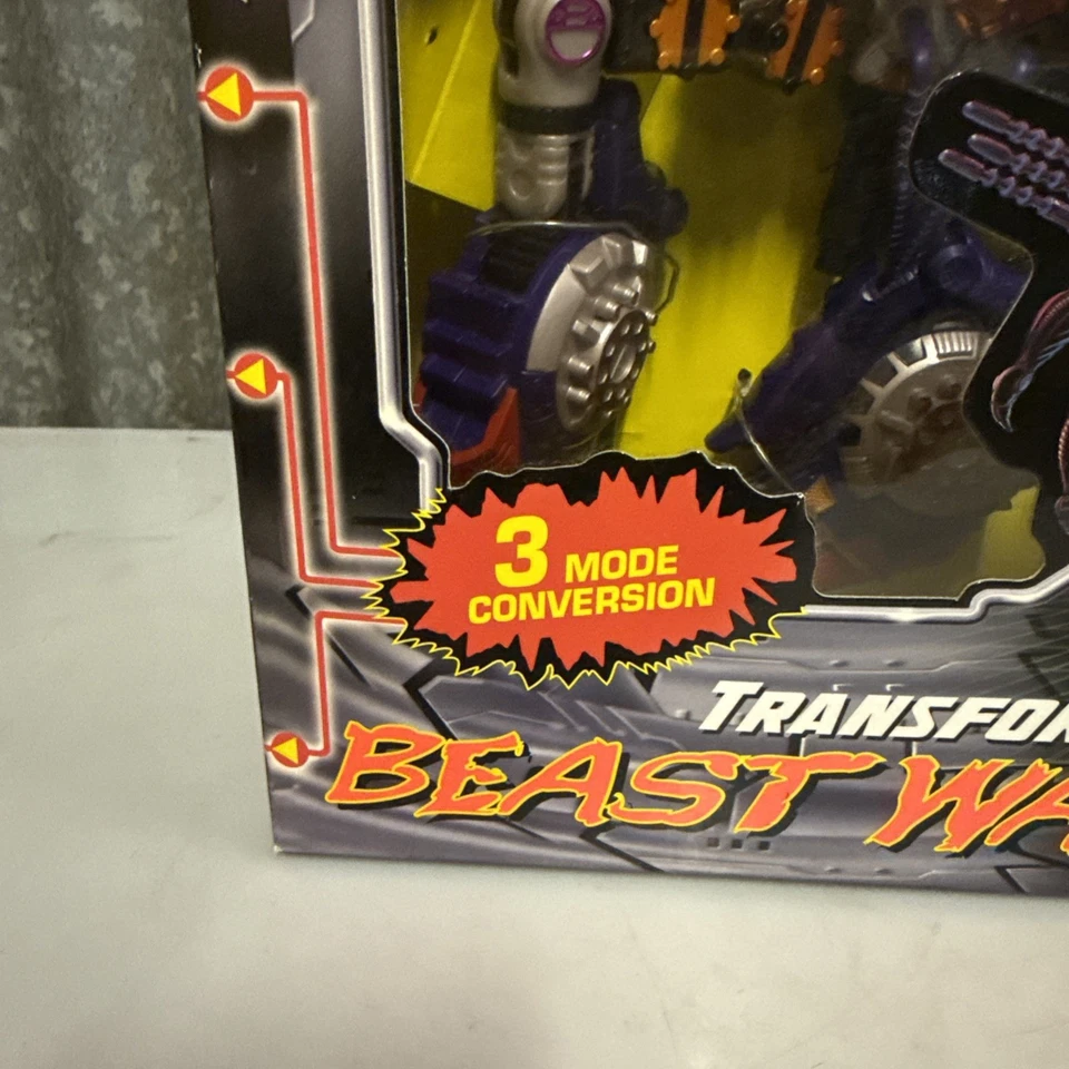 Rampage Beast Wars Biocombat Transformers Transmetal 1999 With Box Complete - Image 4 of 4