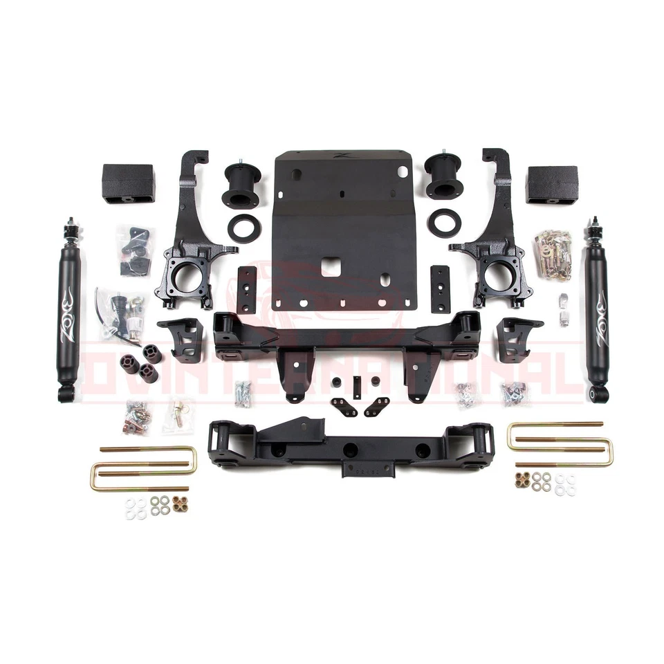 Лифт-комплект Zone Offroad 6 дюймов для Toyota Tacoma 4WD 2005-2015 - Изображение 2 из 3