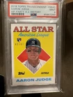 2018 Topps Transcendent Aaron Judge All Star #88AS PSA 9 /87 Yankees Rookie