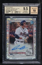 2020 Bowman Chrome Prospects Speckle Refractor /299 Bryce Ball BGS 9.5 Auto ya6