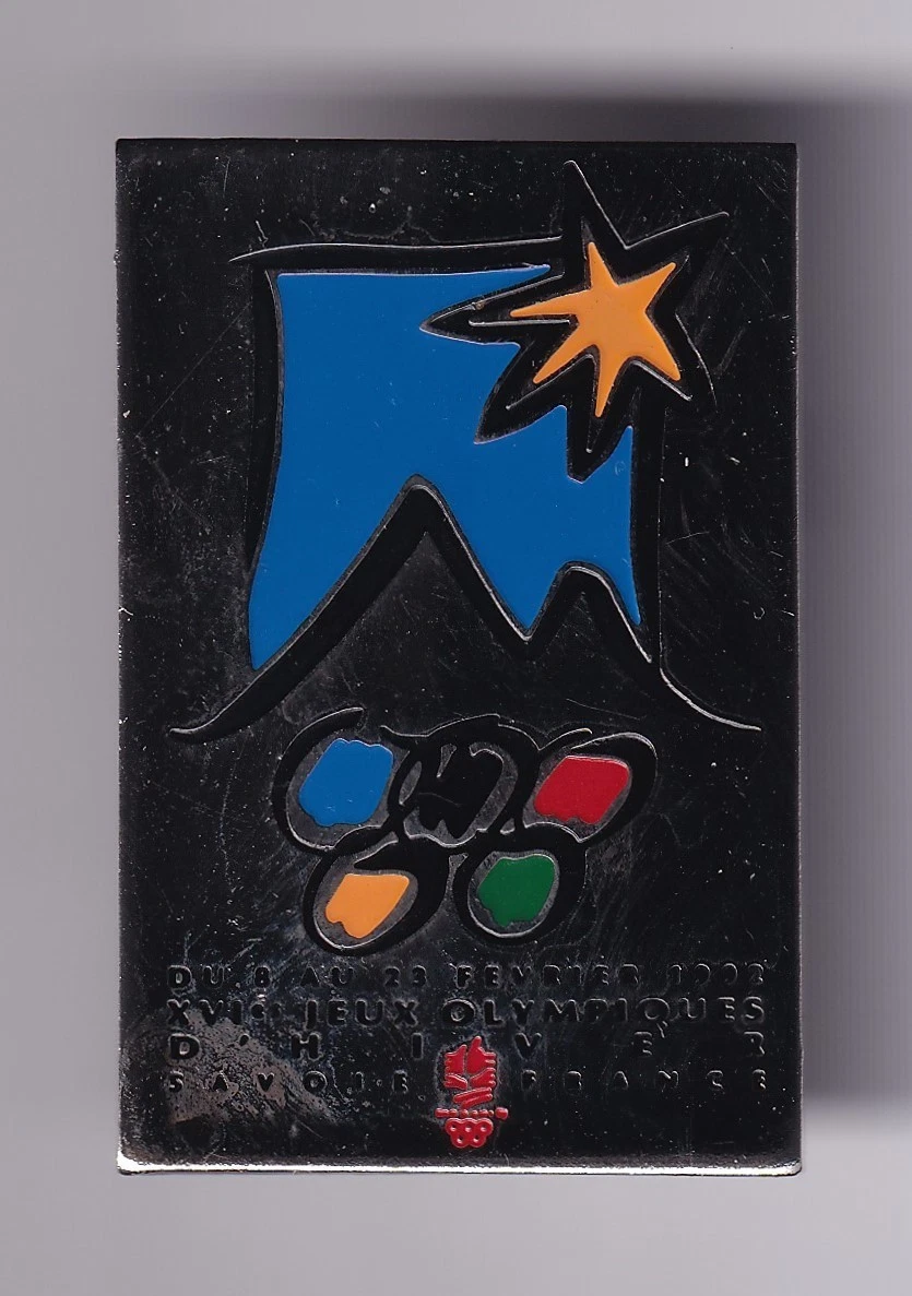 Vintage 1992 Albertville La Poste Olympic Parcours De La Flamme