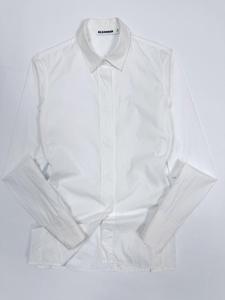 Women Jil Sander Shirt White Cotton XXS #9MEA