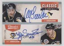 2012 Classics Signatures Classic Combos Duos /100 Kjell Samuelsson Ulf Auto 4f5