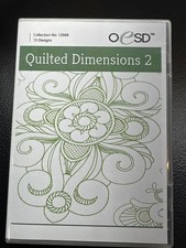 OESD CD Embroidery Quilted Dimensions 2 Number 12668