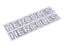 Aufkleber Set Tank Dekor Schriftzug für Hercules Prima, Supra 4