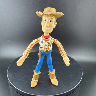 Toy Story, Woody Rubber Figurine Thinkway, Bendable Joints | eBay