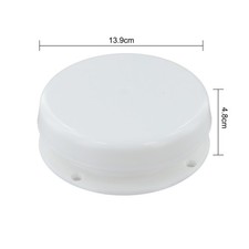 For Camping Trailer Mushroom Roof Vent Cover Plastic Fits RV Roof Tubes