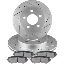 Brake Rotors Pads Front and Ceramic