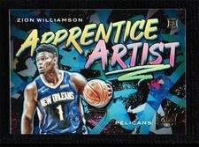 2019-20 Panini Court Kings Apprentice Artists Zion Williamson #9 uk2
