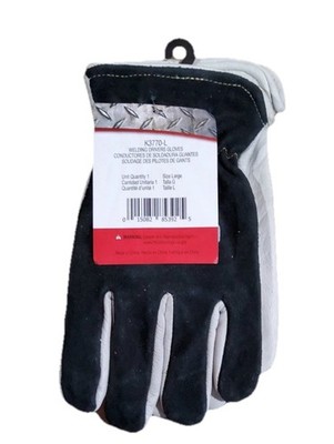 Lincoln Electric K3770-L Welders Leather Drivers Gloves -Large