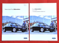 2003 FORD MONDEO Sales Brochure - ST220 Ghia X Zetec S LX Colours Alloys MINT