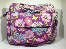 Vera Bradley Quilted Messenger Style Diaper Bag With Shoulder Strap YS-882