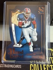 2025 Panini Silhouette /49 THURMAN THOMAS Hand Crafted MVP #12 Buffalo Bills