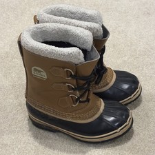 SOREL Caribou Waterproof Winter Snow Boots Outdoor Youth Size 1 - Girls Boot