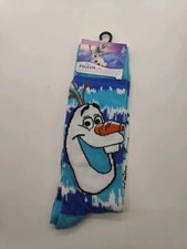 Disney Frozen Olaf Novelty Crew Socks Size Adult Unisex New With Tags