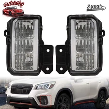 Fit For Subaru Forester 2019-2020-2021 2*LED Front Bumper Fog Lights
