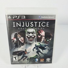 Injustice: Gods Among Us (Sony PlayStation 3, 2013) Complete Tested 