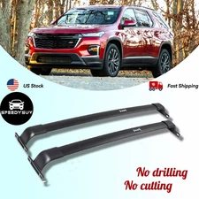 Roof Rack Cross Bars for 2022-2026 Chevrolet Traverse Cargo Carrier Luggage