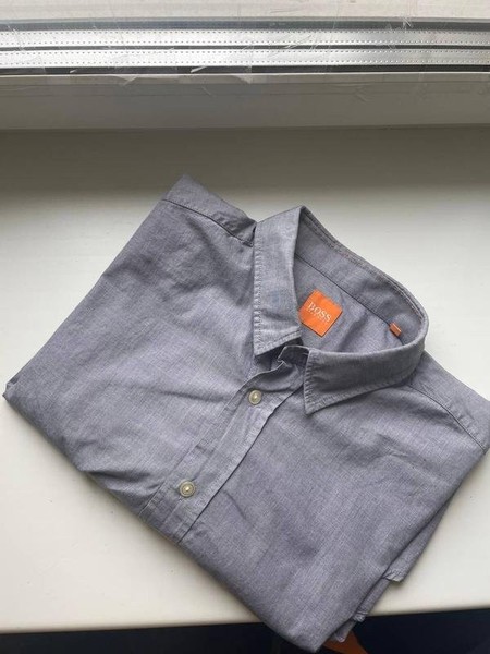 Men Hugo Boss Shirt Grey 38 / M / 46