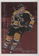 1999-00 ITG Be A Player Millennium Signature Series 3/10 Sergei Samsonov #22 1s8