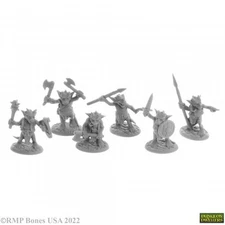 Reaper Bones USA Dungeon Dwellers 07052 RATPELT KOBOLD MOOKS (6)