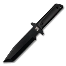 Cold Steel G.I. Tanto 7in Black Plain Carbon Steel Fixed Blade Knife CS-80PGTK