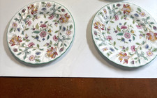 2 Minton Haddon Hall Bone China  10.5 in dinn...