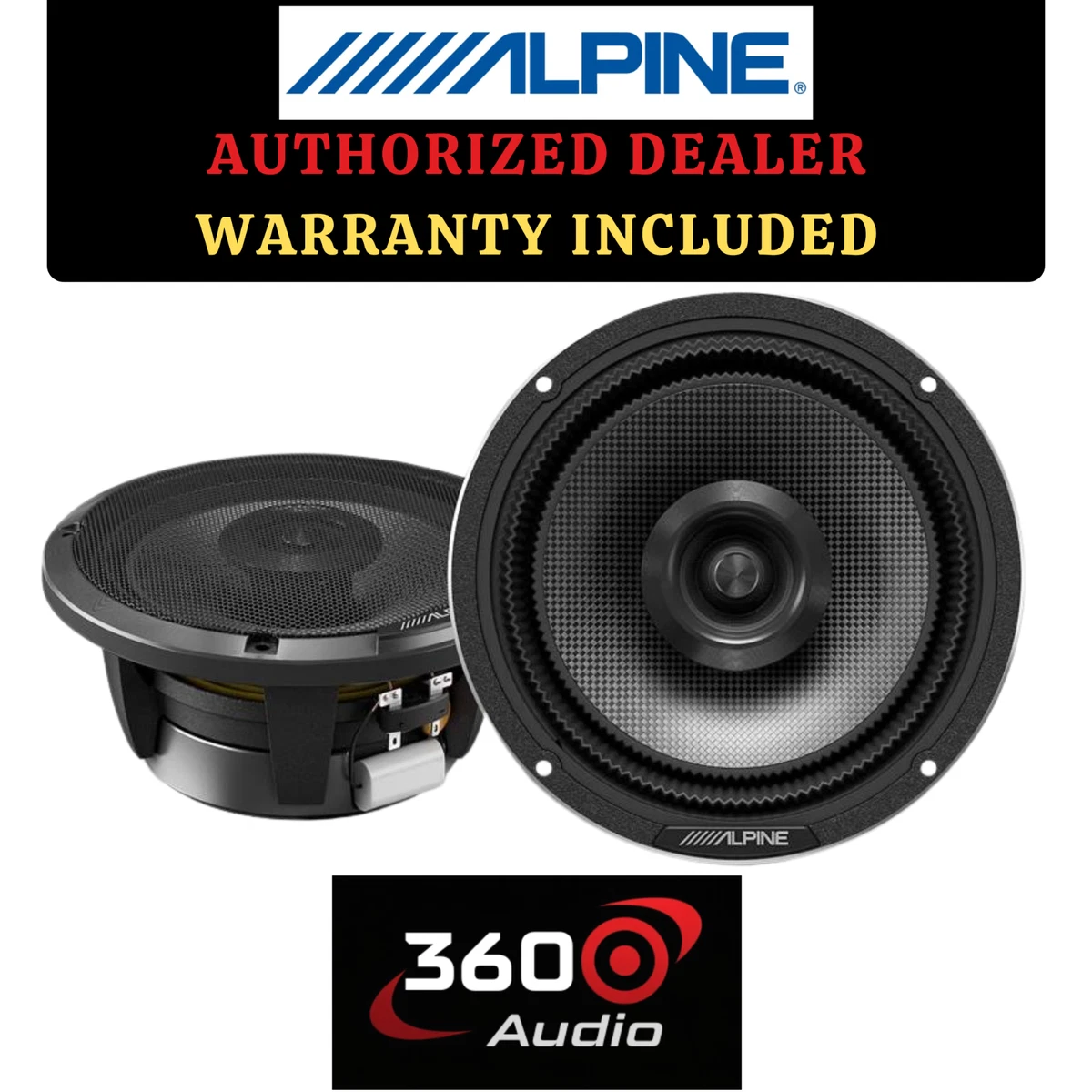 Alpine 6.5 Inch Car Speakers and Speaker Systems for sale | eBay