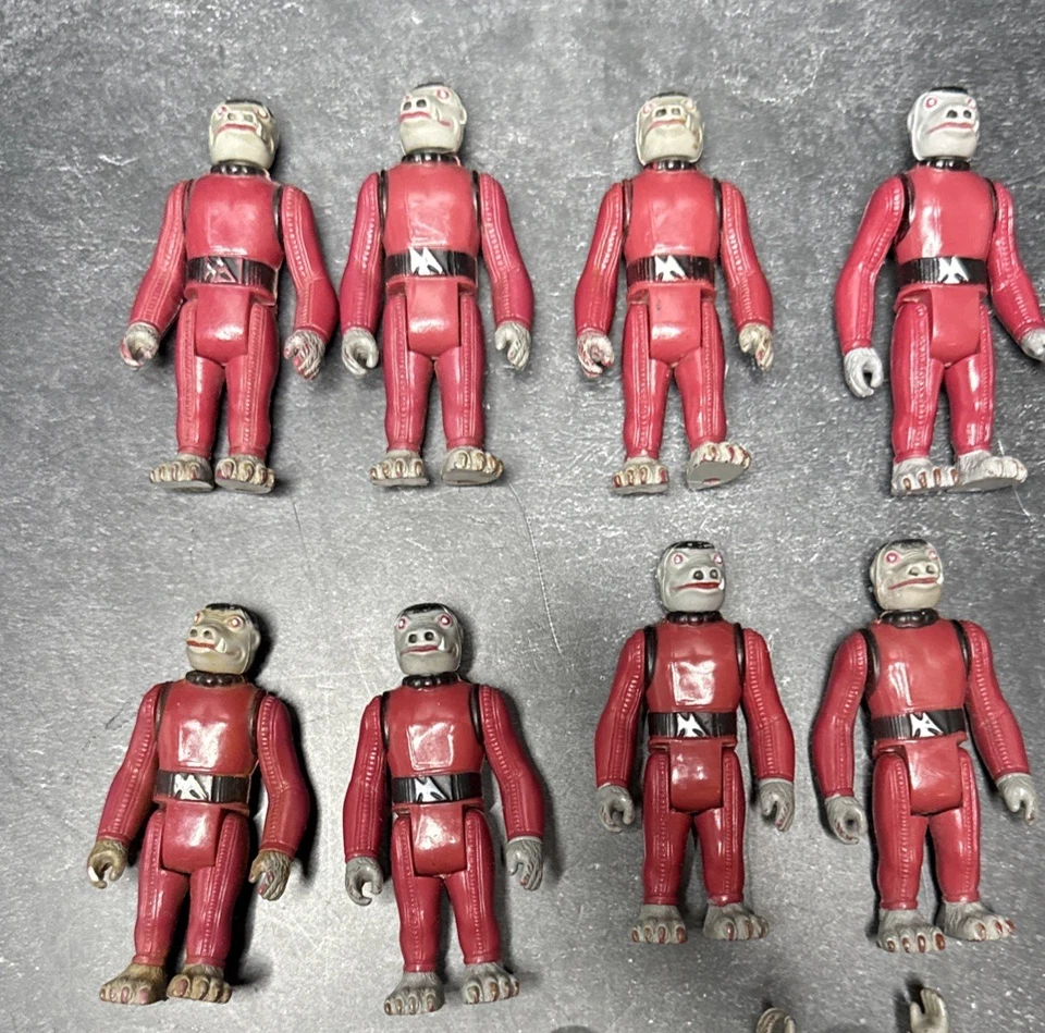 Star Wars Vintage 1979+ Lote De 12 Figuras De Acción Red Snaggletooth Bonito Kenner Foto 4 de 4