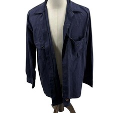 Dickies Navy Blue Button Up