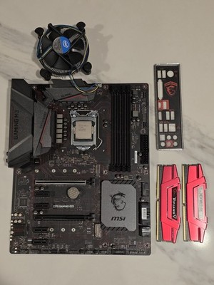 MSI Z270 Gaming M3 Crossfire ATX,  With Intel i7-6700K CPU and 16 GB RAM DDR4