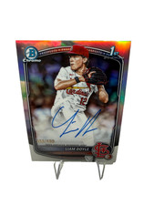 Liam Doyle 2025 Bowman Draft Chrome 1st Refractor Auto /499 #CPA-LD Cardinals