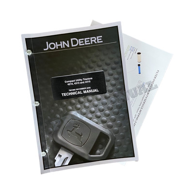JOHN DEERE 4210 4310 4410 TRACTOR REPAIR SERVICE TECHNICAL MANUAL TM1985 +BONUS!