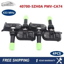 4PCS TPMS Tire Pressure Sensor 40700-5ZH0A PMV-CA74 For 2018-20 Nissan Kicks