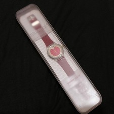 SWATCH Swiss Made Automatic ETA movement Red Dial 1994 Open heart Vintage Watch