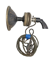 Vintage Fyrac Pistol Grip Automobile Spotlight A3b Style For Parts Restoration