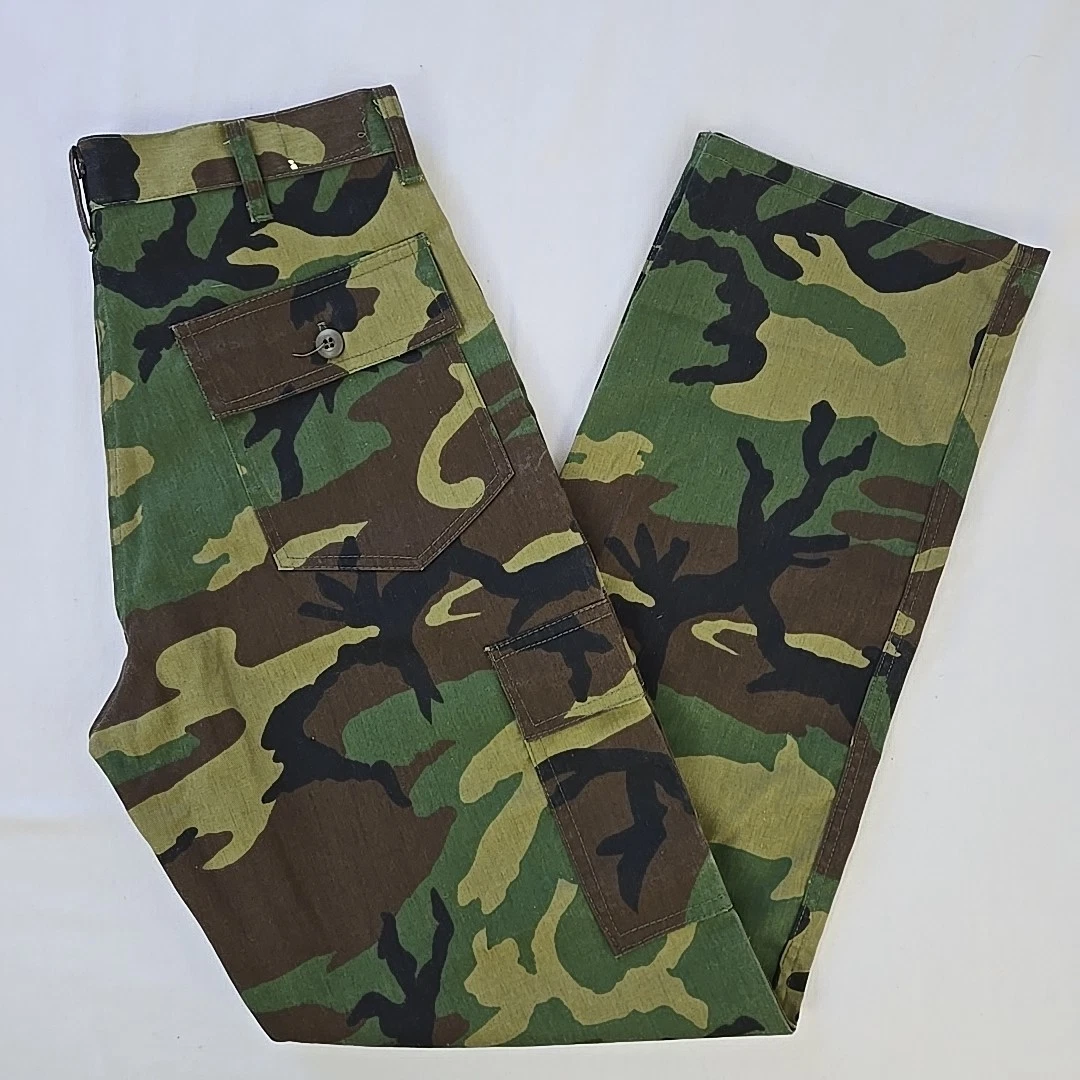 Pantalon Cabela's Camouflage Homme - Taille 46 (45x31) - Cargo Avec Cordon - Chasse Extérieur