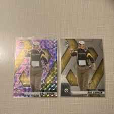 Panini Mosaic Bill Cowher Steelers NFL Card Lot Prizm 2025 #226 2 Cards