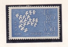 🦬Timbre France N°1310 - Luxe ** - Europa - MNH** - 1961🦬