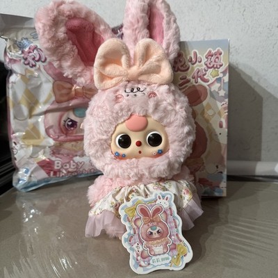 Baby Three BB3 Pink Plush Bunny Rabbit Lilyrabbit Town Pendant