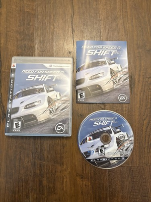 #ad Need for Speed: Shift Sony PlayStation 3 Complete w Manual Tested Working $12.00