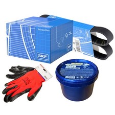 SKF Keilrippenriemensatz mit Rollen + Handschutz für MINI R56–R61 1.6D 2.0D