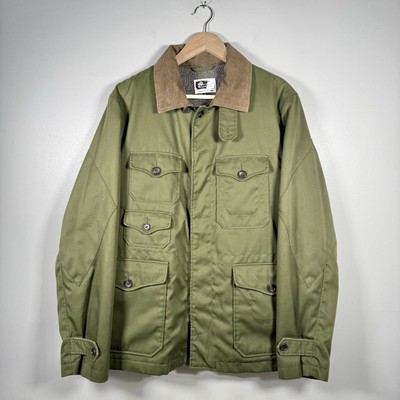 Engineered Garments Northwood Field Jacket Wool Lined Chore Coat Herringbone USA